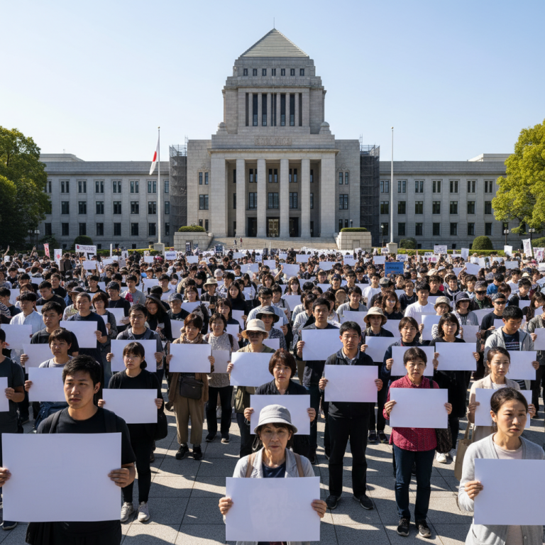 「戦争反対」の声、全国150か所で響く:国会前デモとその背景