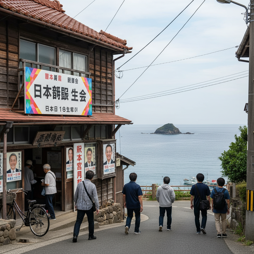 千葉県鴨川市議選、投票率55.99%で前回を4.39ポイント下回る