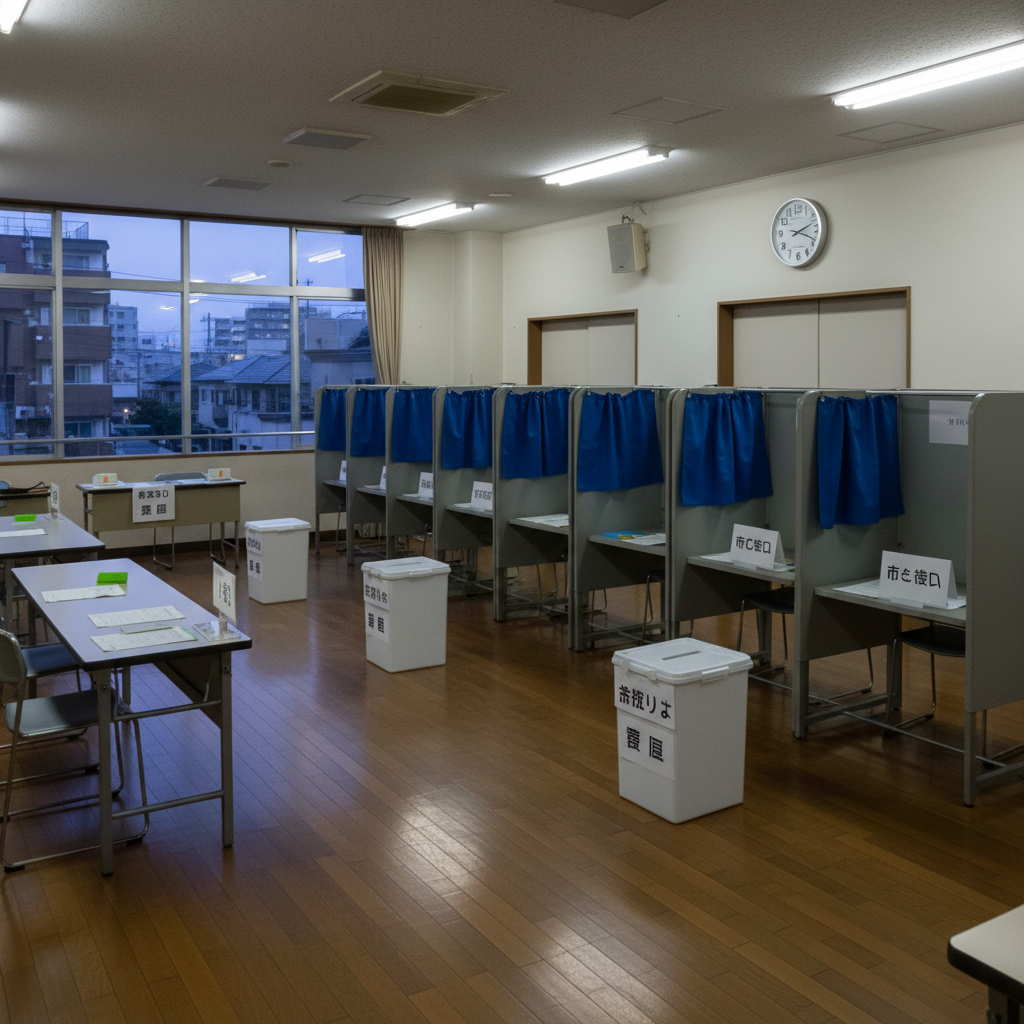 石巻市議選、投票率44.58%で過去最低を更新：議会改革急務に