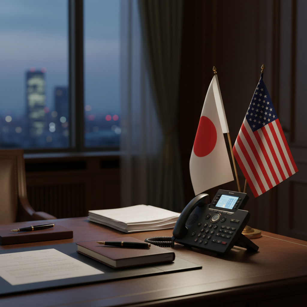 日米首脳電話会談、対中諸課題で連携、近く対面会談へ調整