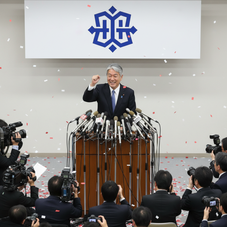 新潟県知事選、花角英世氏が3期目の信任獲得