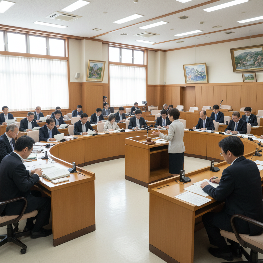 羽咋市議会 令和8年6月定例会、一般質問の発言順序を公開