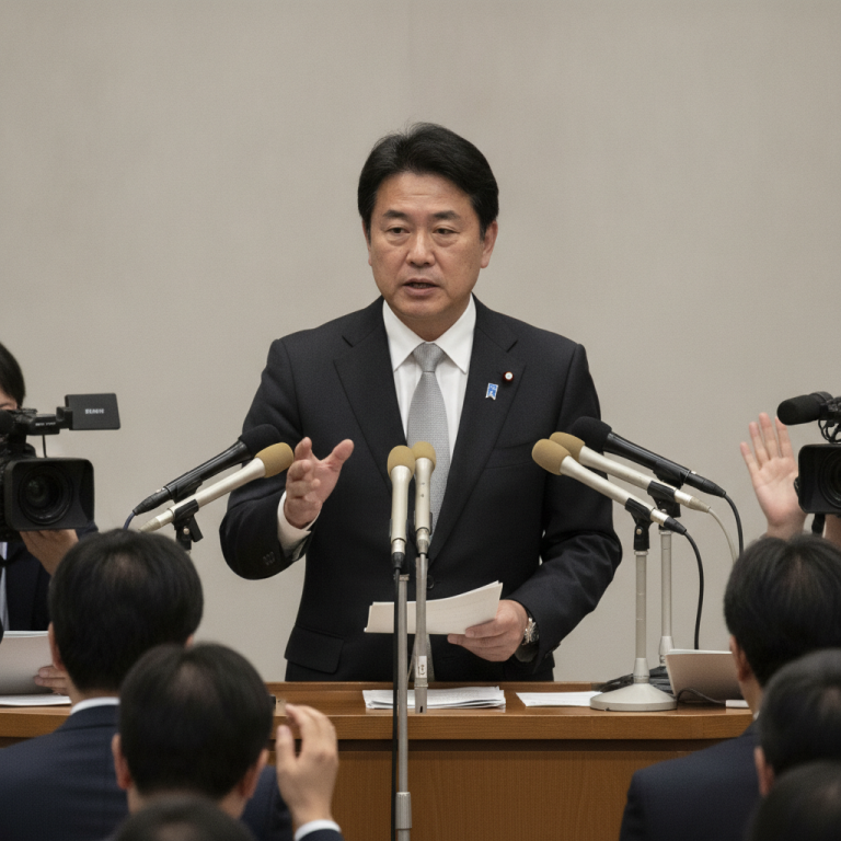 福岡県議会の海外視察、高額宿泊費を巡り議長が会見で説明