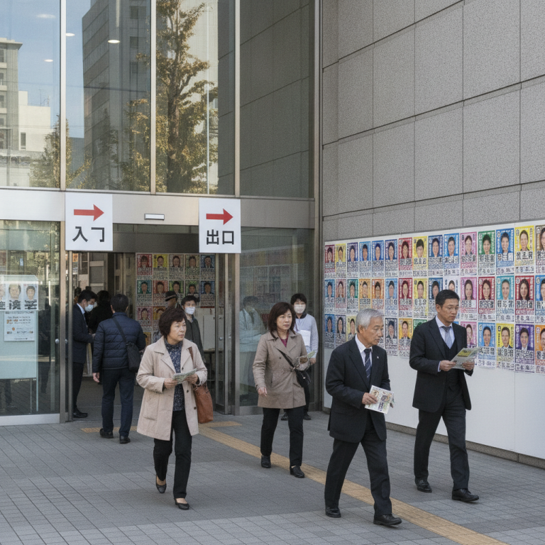 議会不信任受け石岡市長選が告示、3氏が立候補し出直し選挙へ