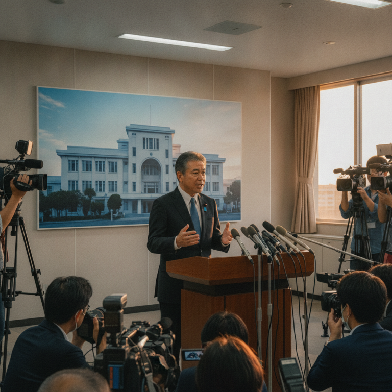 玉城知事、次期沖縄県知事選の中道勢力対応に言及