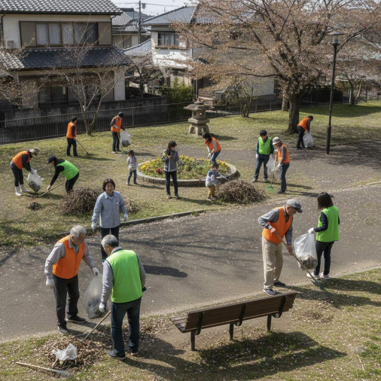 砂川市空知太第5町内会、地域清掃で住民連携を促進